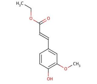 Ethyl Ferulate (CAS 4046-02-0) - chemical structure image