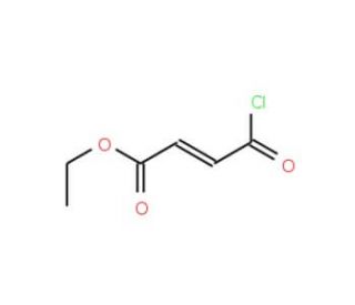 Ethyl fumaroyl chloride (CAS 26367-48-6) - chemical structure image