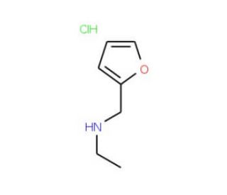 Ethyl-furan-2-ylmethyl-amine hydrochloride (CAS 14496-33-4 (non-salt)) - chemical structure image