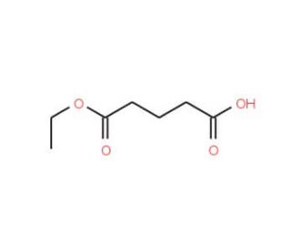 Ethyl hydrogen glutarate (CAS 1070-62-8) - chemical structure image