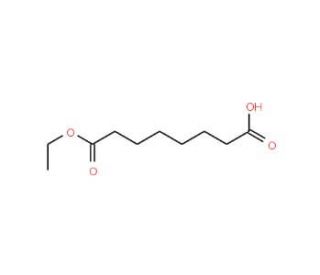 Ethyl hydrogen suberate (CAS 14113-01-0) - chemical structure image