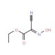 Ethyl (hydroxyimino)cyanoacetate (CAS 3849-21-6) - chemical structure image