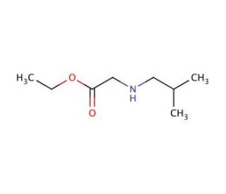 ethyl (isobutylamino)acetate - chemical structure image