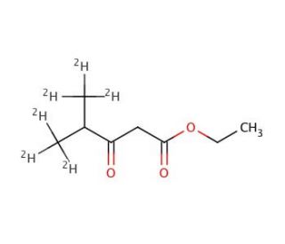 Ethyl Isobutyrylacetate-d6 - chemical structure image