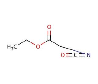 Ethyl isocyanatoacetate (CAS 2949-22-6) - chemical structure image