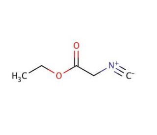 Ethyl isocyanoacetate (CAS 2999-46-4) - chemical structure image