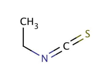 Ethyl isothiocyanate (CAS 542-85-8) - chemical structure image