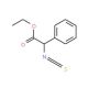 ethyl isothiocyanato(phenyl)acetate - chemical structure image