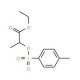 Ethyl L-(−)-O-Tosyllactate (CAS 57057-80-4) - chemical structure image