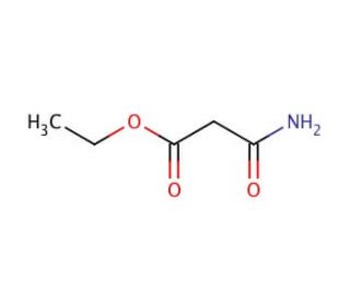 Ethyl malonate monoamide (CAS 7597-56-0) - chemical structure image