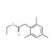 Ethyl mesitylacetate (CAS 5460-08-2) - chemical structure image