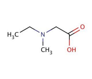 [ethyl(methyl)amino]acetic acid (CAS 740792-70-5) - chemical structure image