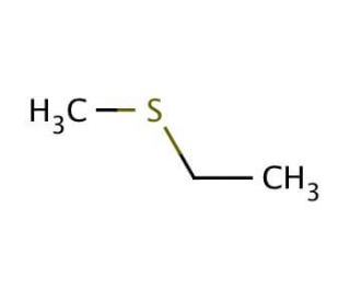 Ethyl methyl sulfide (CAS 624-89-5) - chemical structure image