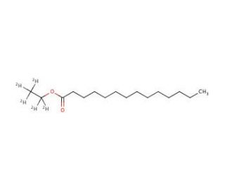 Ethyl Myristate-d5 (CAS 1217033-63-0) - chemical structure image