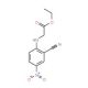 ethyl N-(2-cyano-4-nitrophenyl)glycinate - chemical structure image
