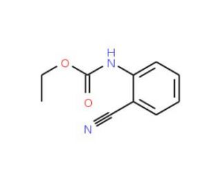 ethyl N-(2-cyanophenyl)carbamate - chemical structure image