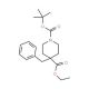 Ethyl N-Boc-4-benzylpiperidine-4-carboxylate (CAS 167263-10-7) - chemical structure image