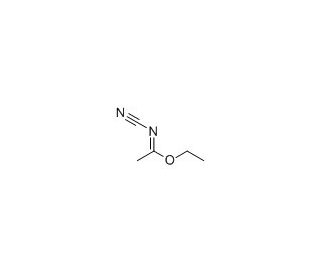 Ethyl N-cyanoethanimideate (CAS 1558-82-3) - chemical structure image