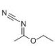 Ethyl N-cyanoethanimideate (CAS 1558-82-3) - chemical structure image