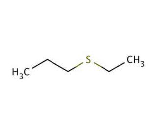 Ethyl n-propyl sulfide (CAS 4110-50-3) - chemical structure image