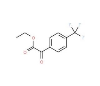 Ethyl Oxo-(4-trifluoromethylphenyl)acetate (CAS 73790-06-4) - chemical structure image