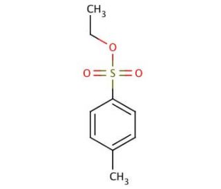 Ethyl p-toluenesulfonate (CAS 80-40-0) - chemical structure image
