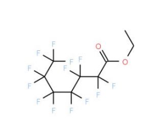 Ethyl perfluoroheptanoate (CAS 41430-70-0) - chemical structure image