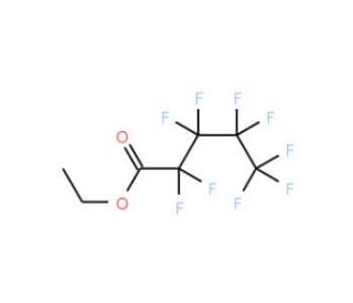 Ethyl perfluoropentanoate (CAS 424-36-2) - chemical structure image