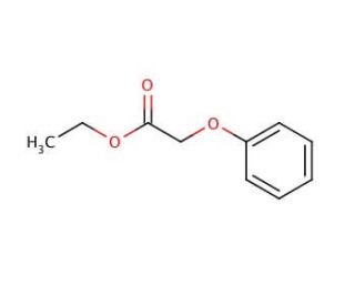 Ethyl phenoxyacetate (CAS 2555-49-9) - chemical structure image