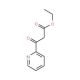 Ethyl picolinoylacetate (CAS 26510-52-1) - chemical structure image