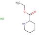 Ethyl pipecolinate hydrochloride (CAS 77034-33-4) - chemical structure image