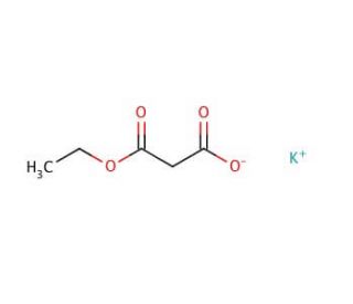 Ethyl potassium malonate (CAS 6148-64-7) - chemical structure image