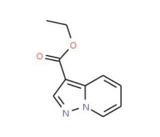 Ethyl pyrazolo[1,5-a]pyridine-3-carboxylate (CAS 16205-44-0) - chemical structure image
