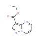 Ethyl pyrazolo[1,5-a]pyrimidine-3-carboxylate (CAS 115932-00-8) - chemical structure image