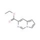 Ethyl pyrrolo[1,2-c]pyrimidine-3-carboxylate (CAS 107407-80-7) - chemical structure image