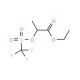 Ethyl (S)-2-(trifluoromethylsulfonyloxy)propionate (CAS 84028-88-6) - chemical structure image