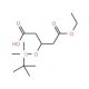 Ethyl (S)-3-(tert-butyldimethylsiloxy)glutarate - chemical structure image