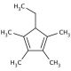 Ethyl-tetramethylcyclopentadiene (CAS 57693-77-3) - chemical structure image