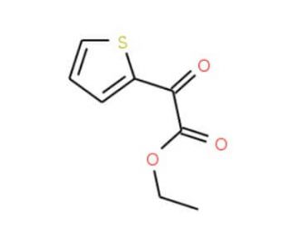 Ethyl thiophene-2-glyoxylate (CAS 4075-58-5) - chemical structure image