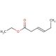 Ethyl trans-3-hexenoate (CAS 2396-83-0) - chemical structure image
