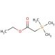 Ethyl trimethylsilylacetate (CAS 4071-88-9) - chemical structure image