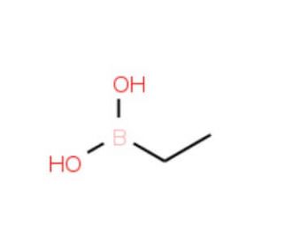 Ethylboronic acid (CAS 4433-63-0) - chemical structure image