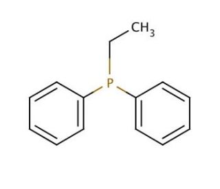 Ethyldiphenylphosphine (CAS 607-01-2) - chemical structure image