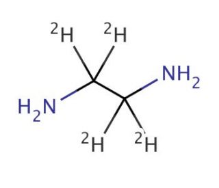 Ethylene-d4-diamine (CAS 37164-19-5) - chemical structure image