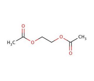 Ethylene glycol diacetate (CAS 111-55-7) - chemical structure image