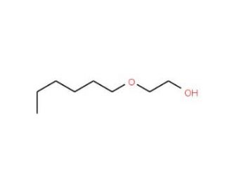 Ethylene glycol monohexyl ether (CAS 112-25-4) - chemical structure image