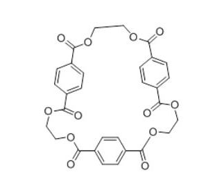 Ethylene Terephthalate Cyclic Trimer (CAS 7441-32-9) - chemical structure image