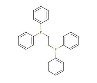 Ethylenebis(diphenylphosphine) (CAS 1663-45-2) - chemical structure image