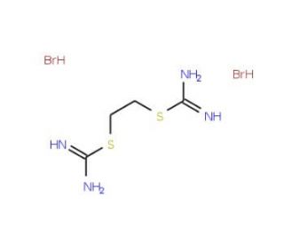Ethylenebis(isothiouronium bromide) (CAS 6943-65-3) - chemical structure image