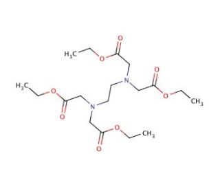 Ethylenediamine-N,N,N&prime;,N&prime;-tetraacetic Acid Tetraethyl Ester - chemical structure image